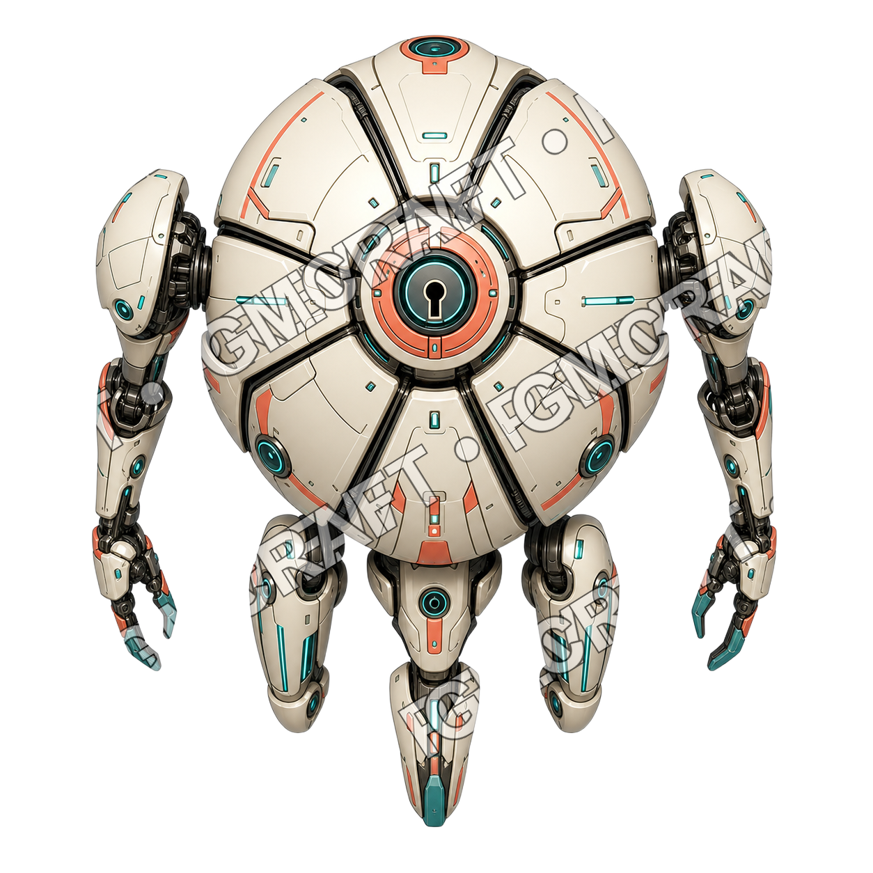 Vault Key Orb top-down token preview