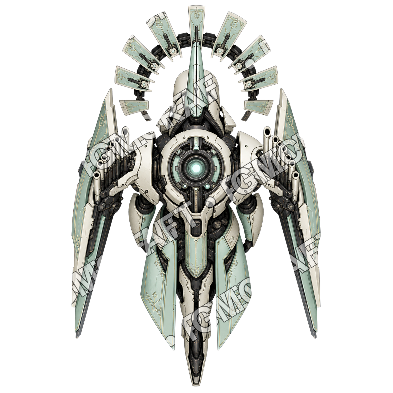 Vaultwake Drone top-down token preview