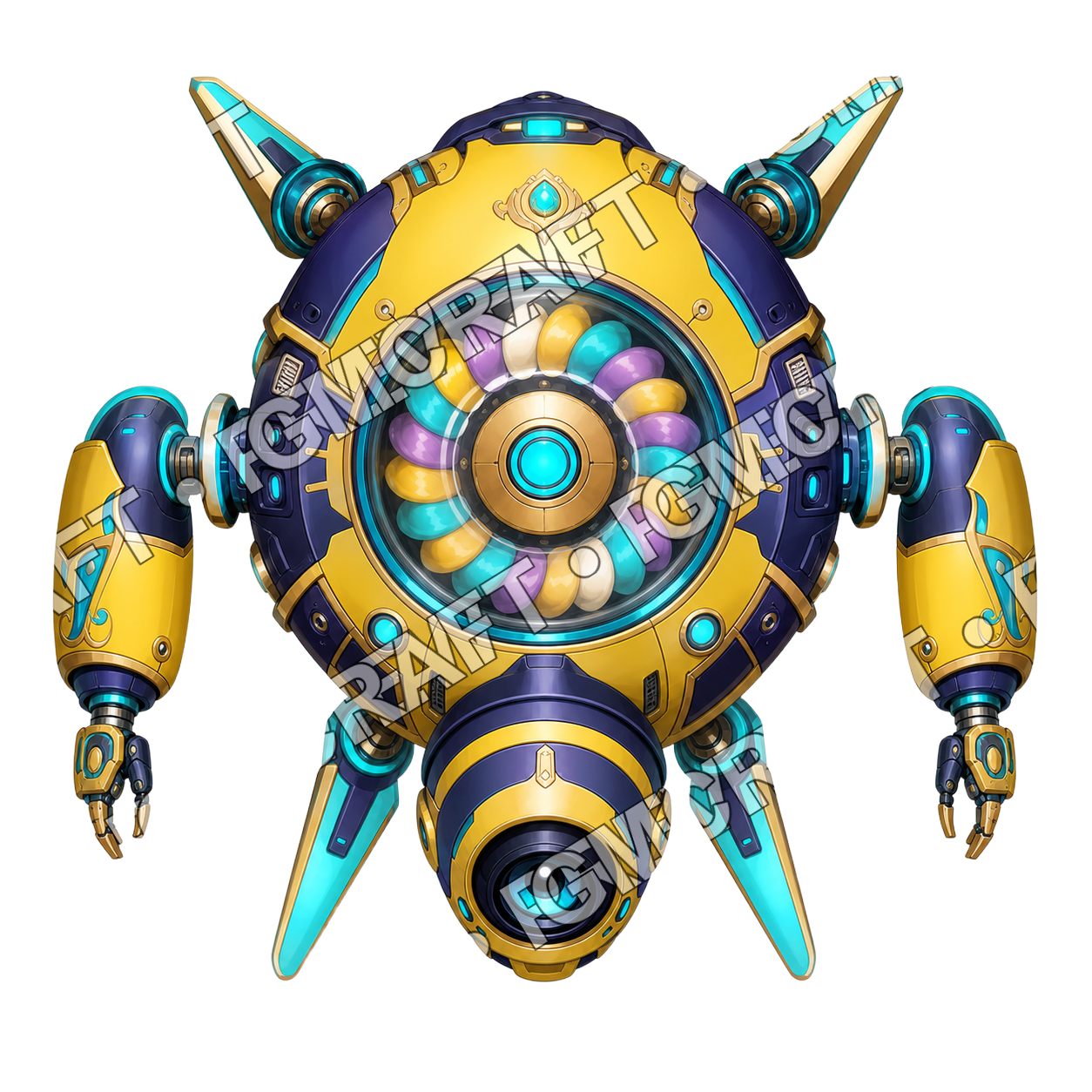 Candyring Drone top-down token preview