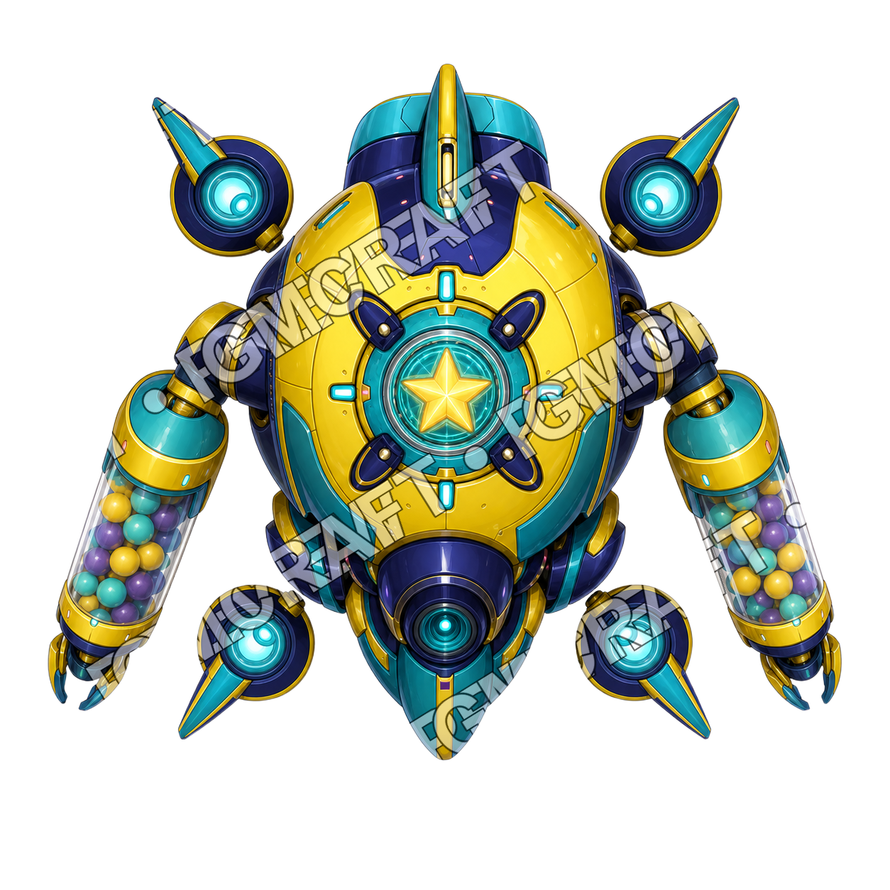 Candystar Drone top-down token preview