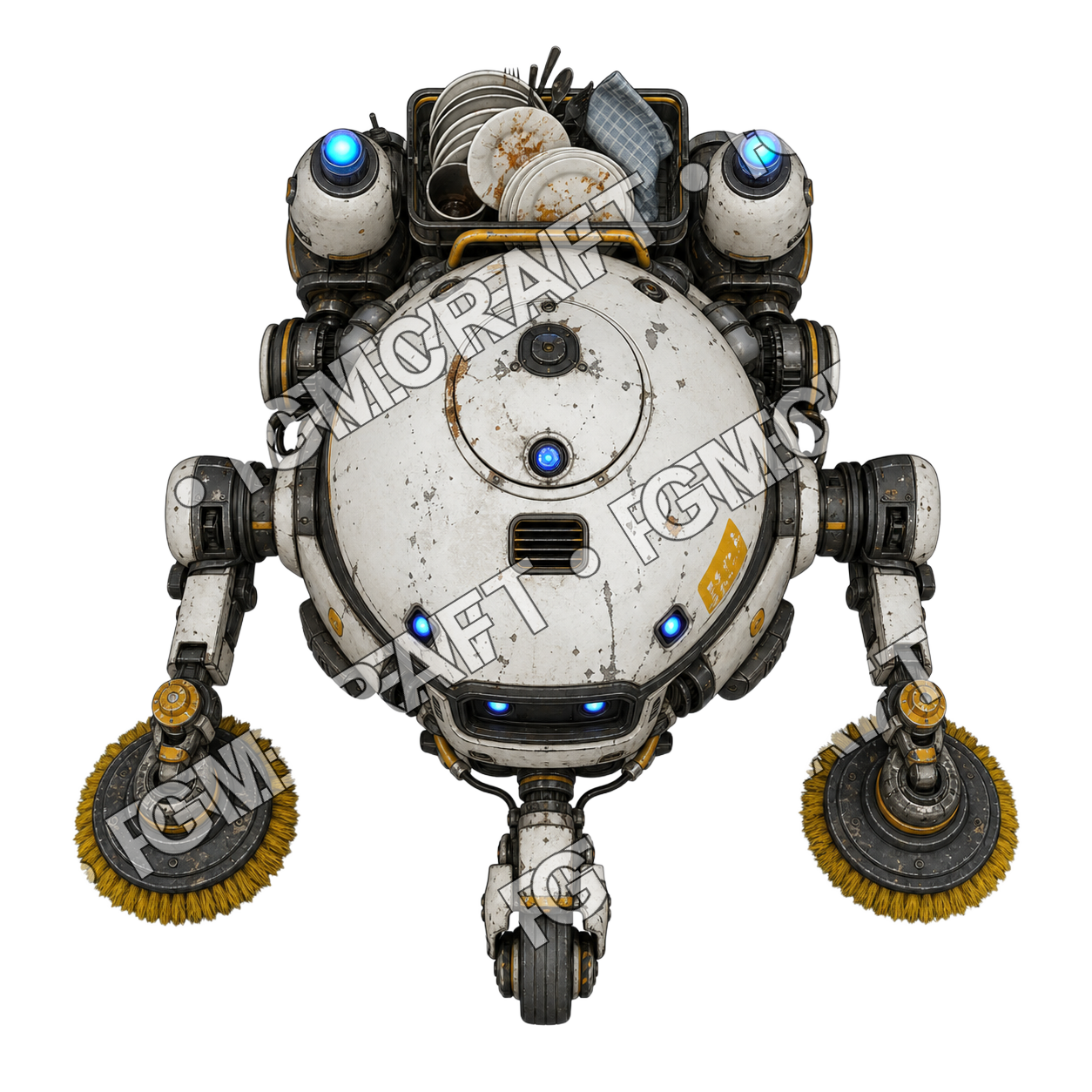 Canteen Spill Bot top-down token preview