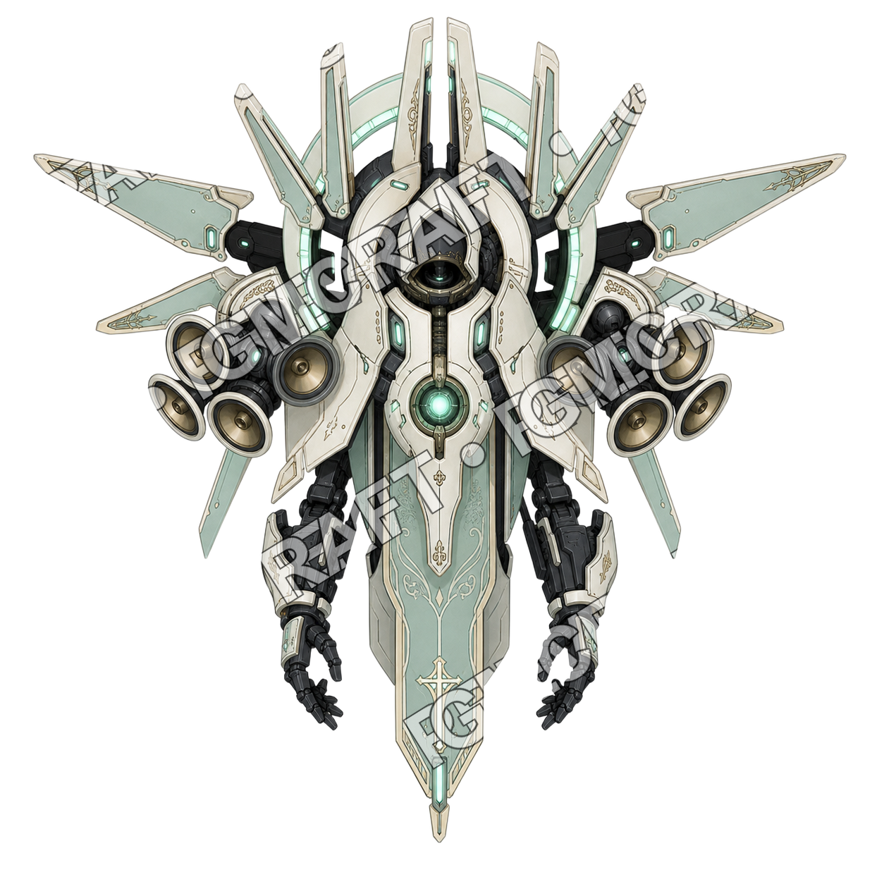 Canticle Array Drone top-down token preview