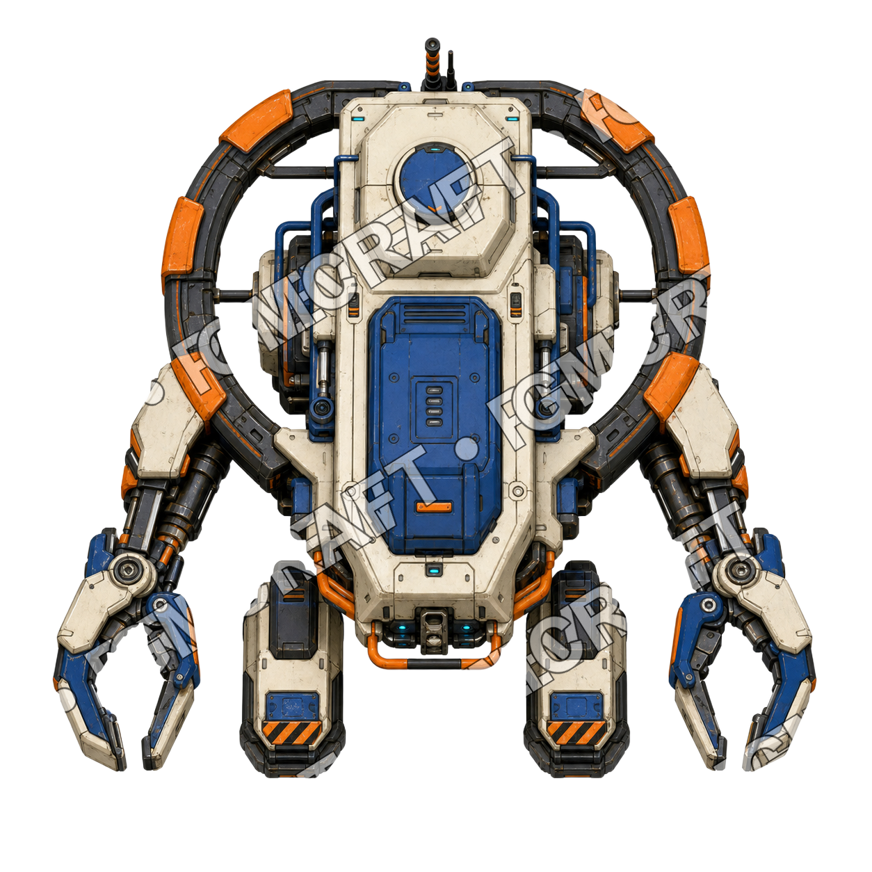 Dockring Loader Bot top-down token preview