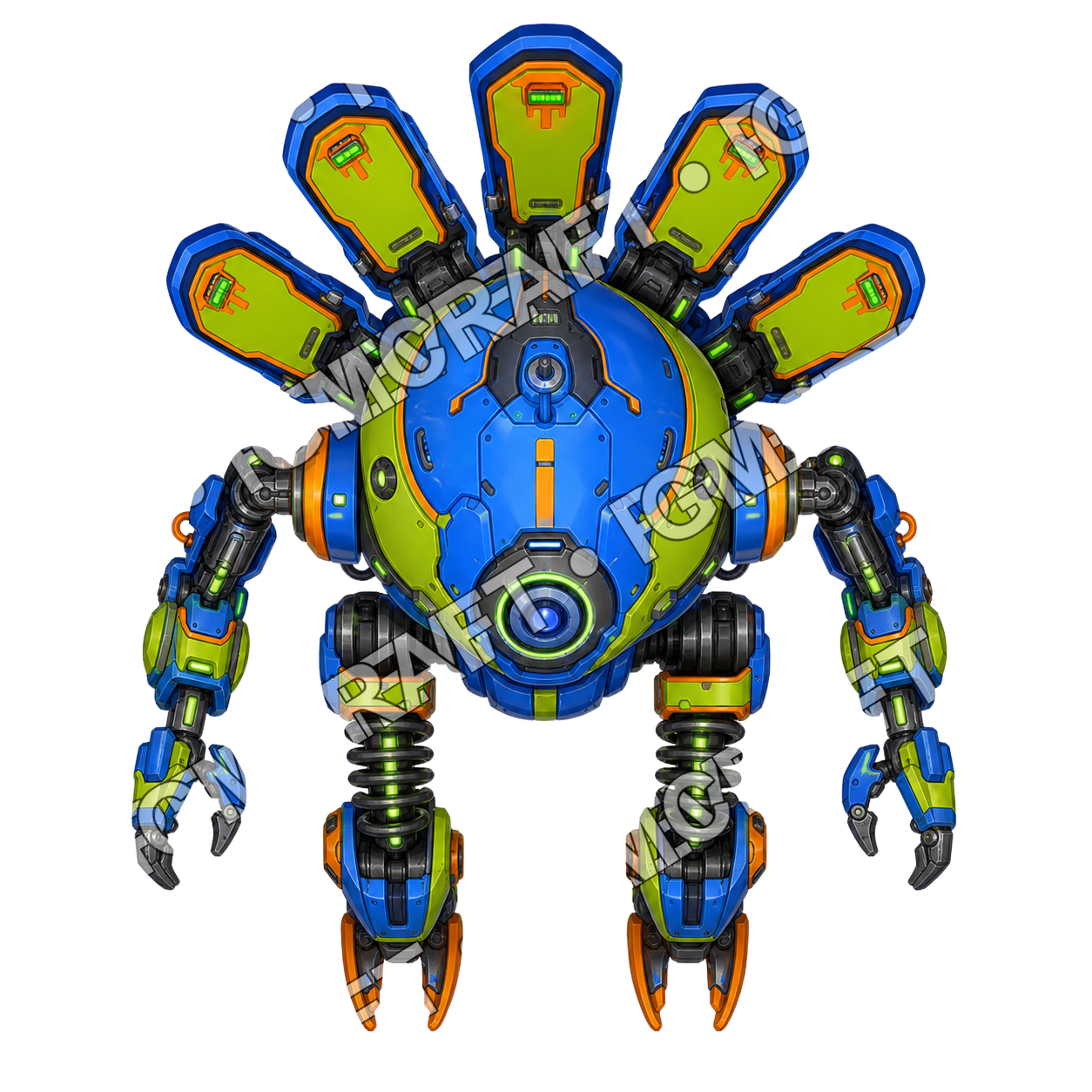 Flarepetal Hopper top-down token preview