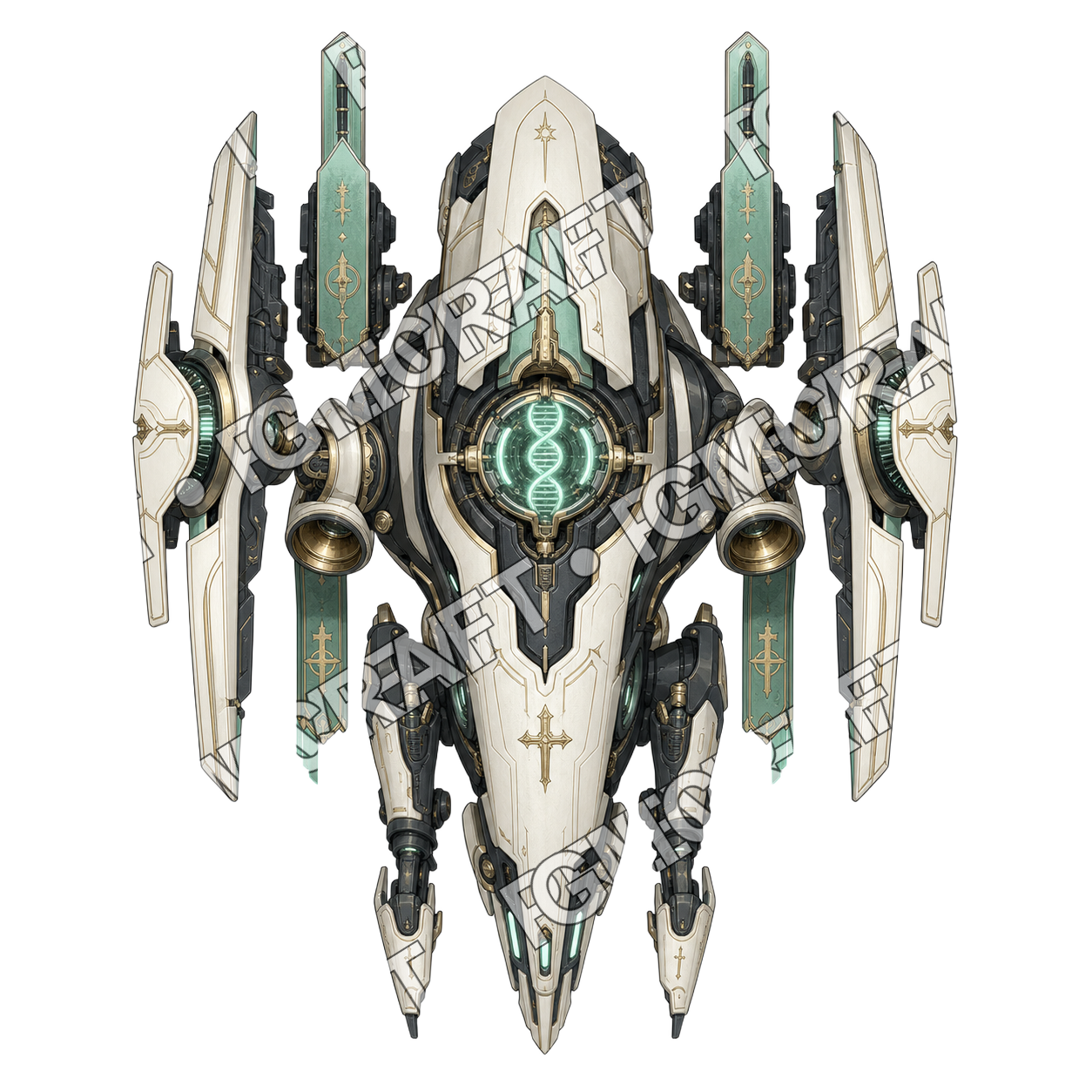 Genecode Drone top-down token preview
