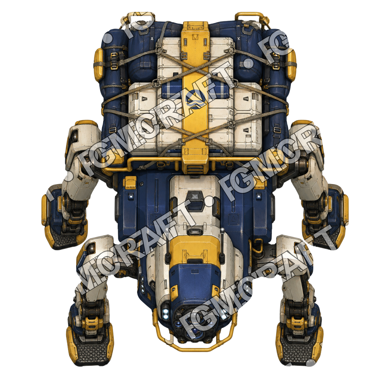 Harbor Lens Mule top-down token preview