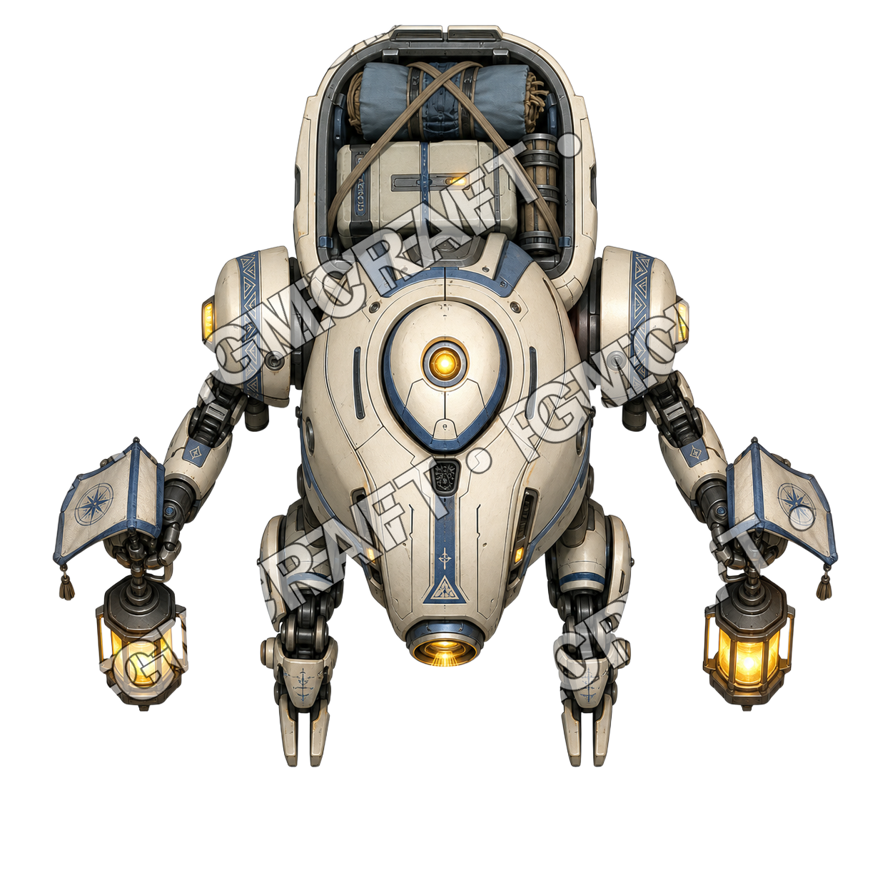 Lantern Procession Bot top-down token preview