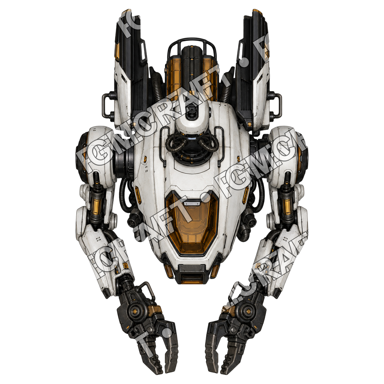Magma Press Servitor top-down token preview