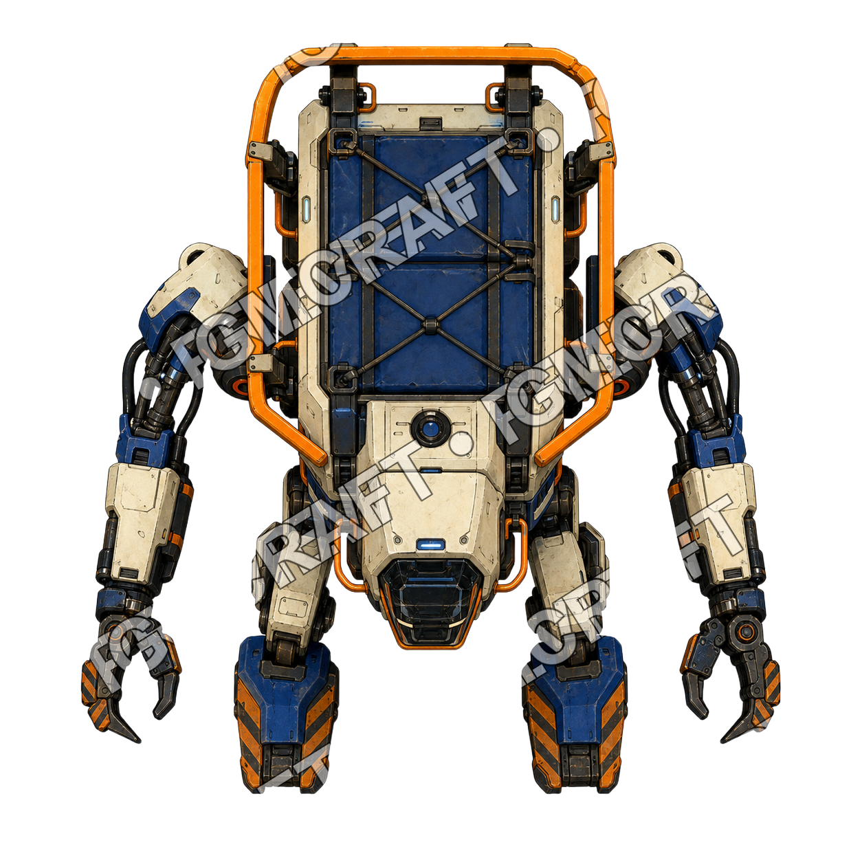 Moorclamp Loader Bot top-down token preview