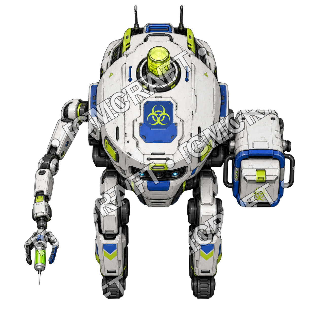 Plaguewind Triage Bot top-down token preview