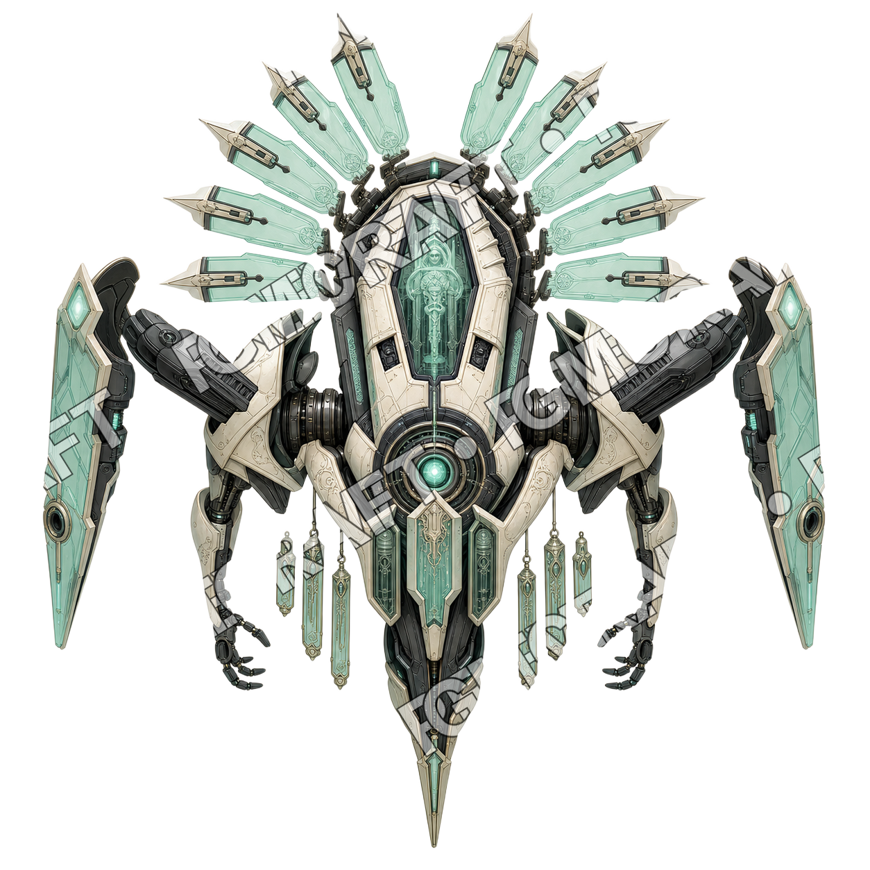 Psalmcrypt Drone top-down token preview