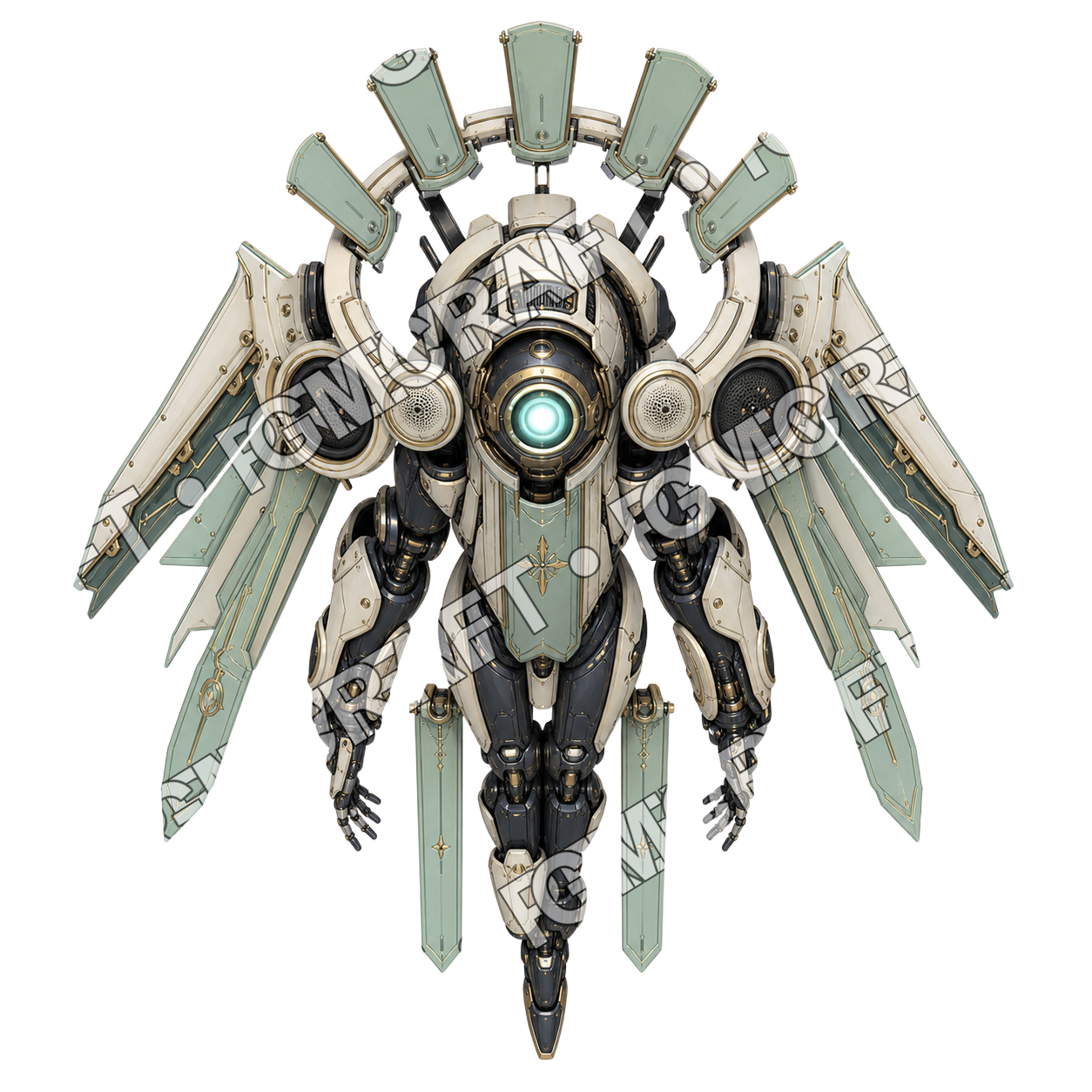 Psalmwave Drone top-down token preview