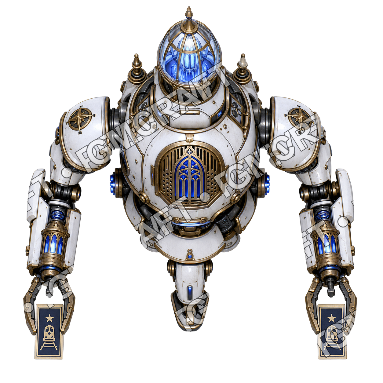Rail Psalm Automaton top-down token preview