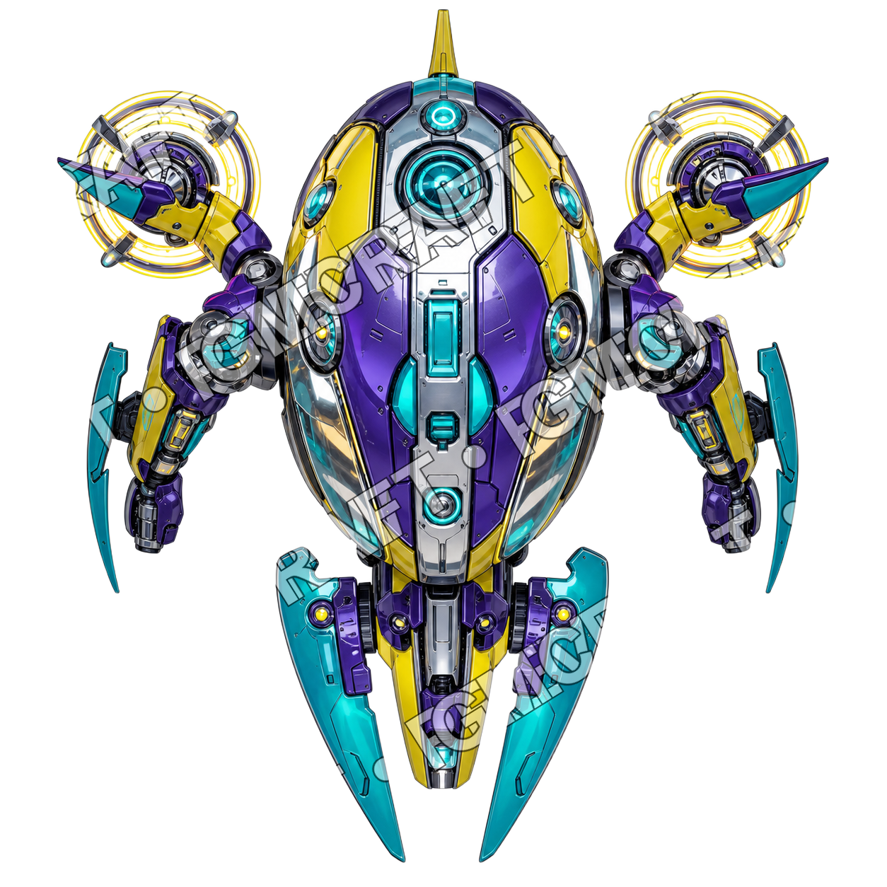 Regatta Core Drone top-down token preview