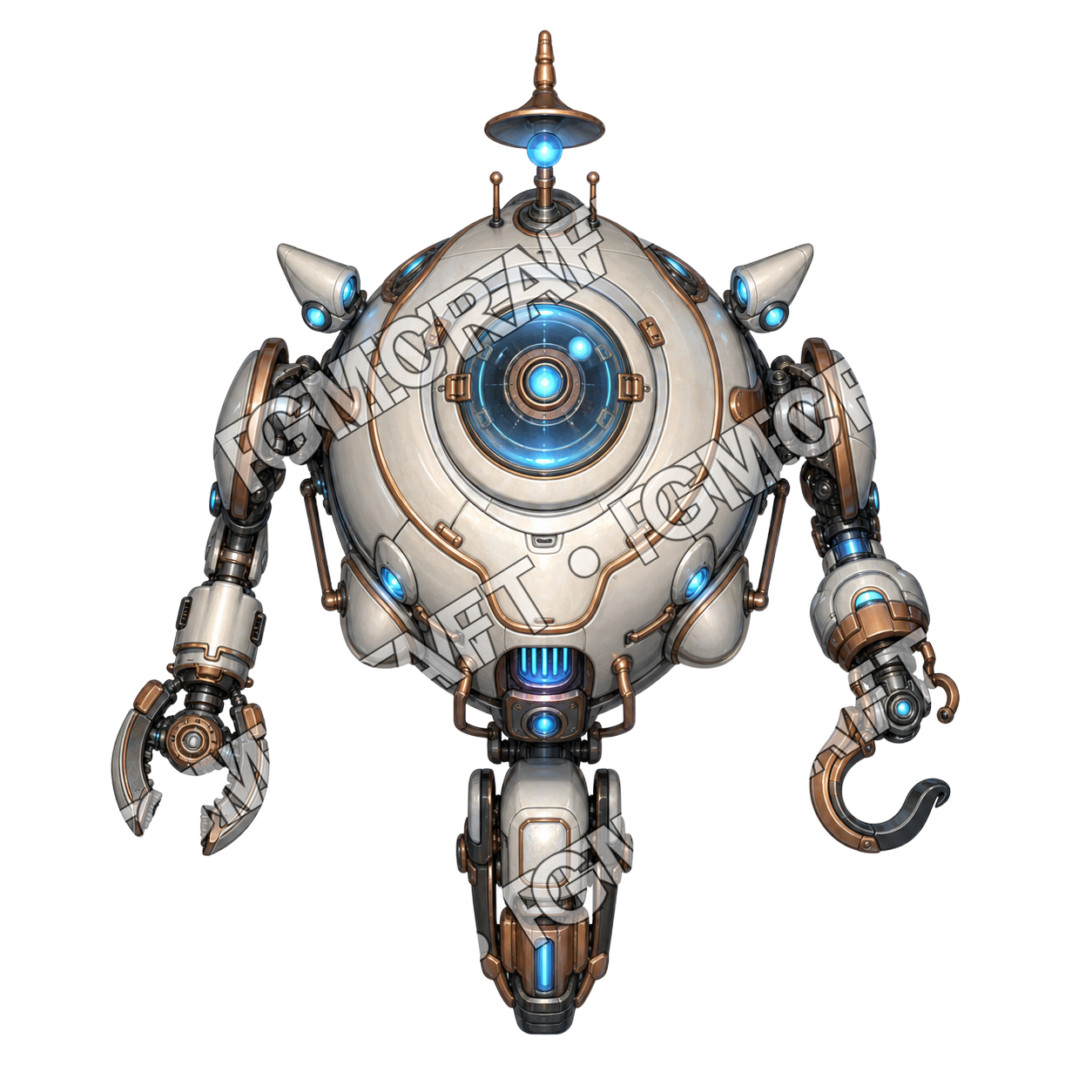Seal Bell Servitor top-down token preview