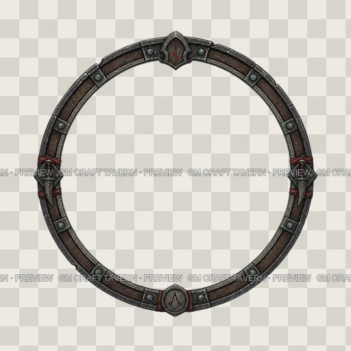 Border 18 top-down token preview