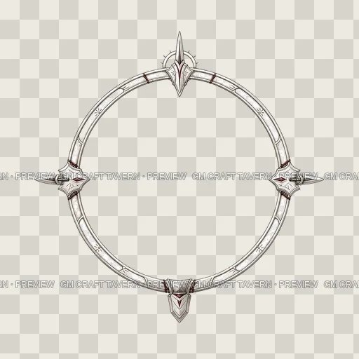 Border 22 top-down token preview