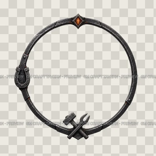 Border 09 top-down token preview