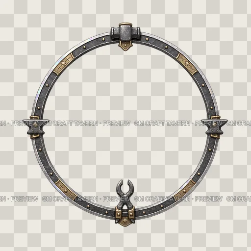 Border 10 top-down token preview