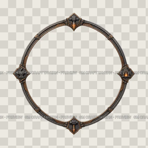 Border 15 top-down token preview