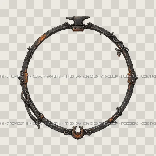 Border 18 top-down token preview