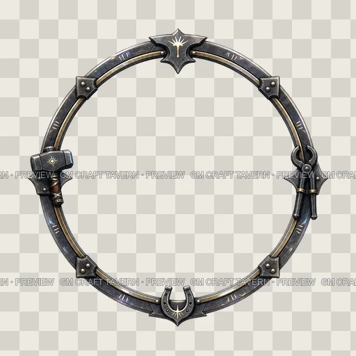 Border 25 top-down token preview