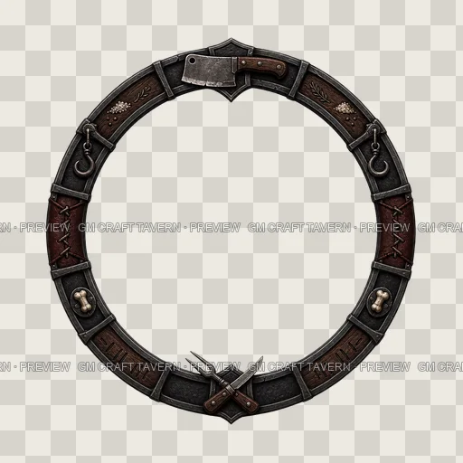 Border 22 top-down token preview