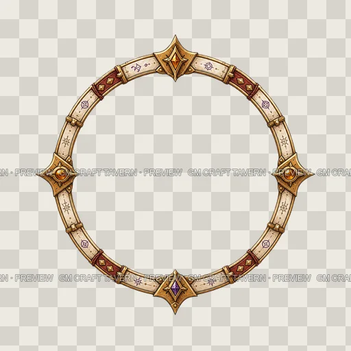 Border 14 top-down token preview