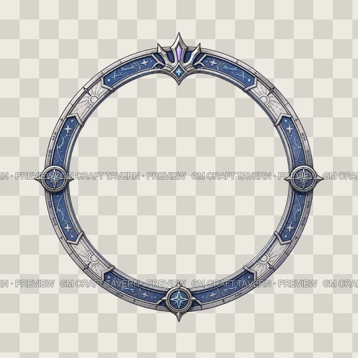 Border 16 top-down token preview