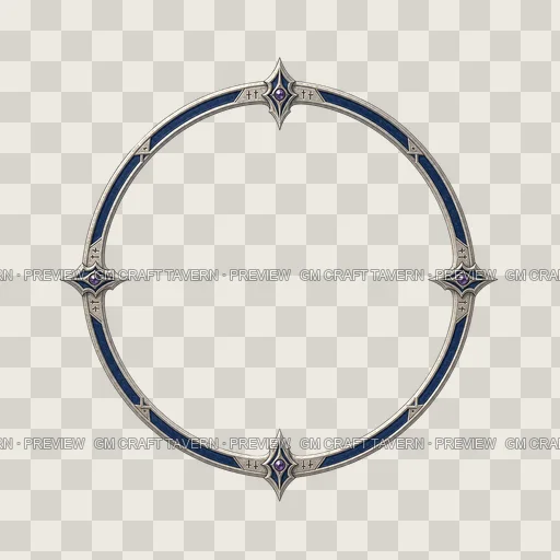 Border 25 top-down token preview