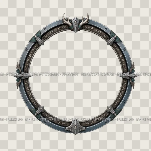 Border 10 top-down token preview