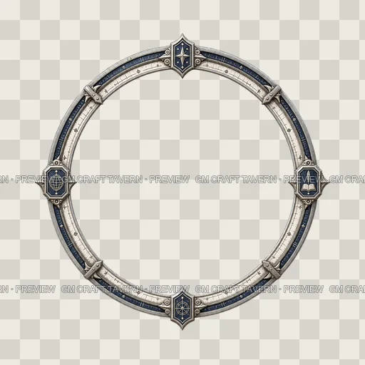 Border 10 top-down token preview
