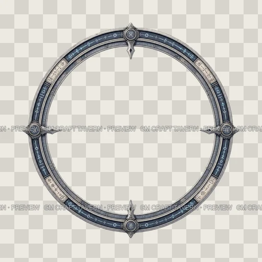 Border 25 top-down token preview