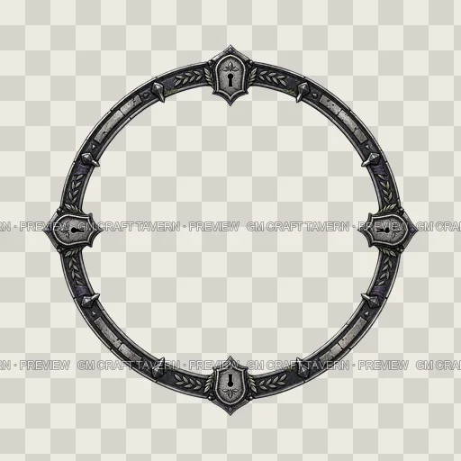 Border 30 top-down token preview