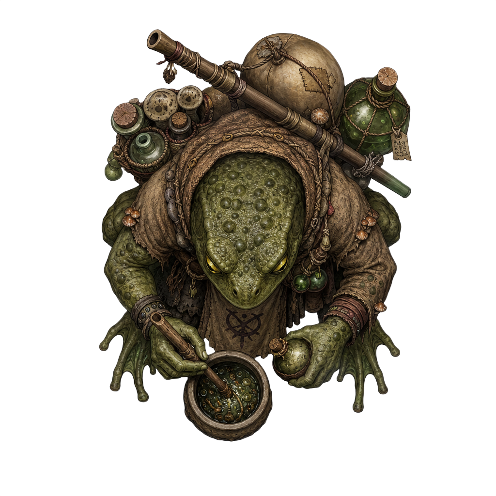 Bullfrog Alchemist top-down token preview
