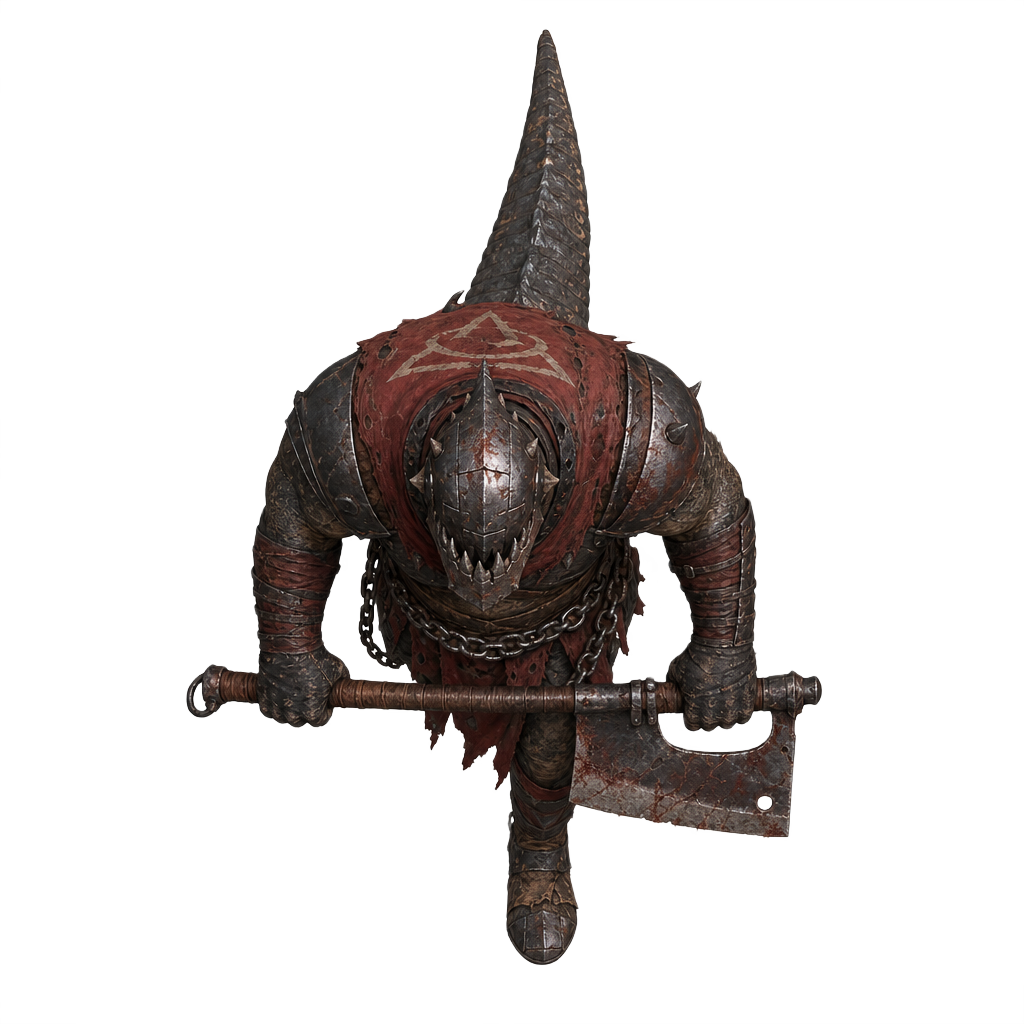 Iron Jaw Executioner top-down token preview