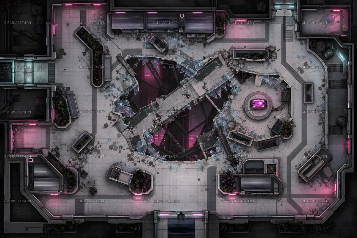 Aperçu du produit RPG Cyberpunk Maps 11