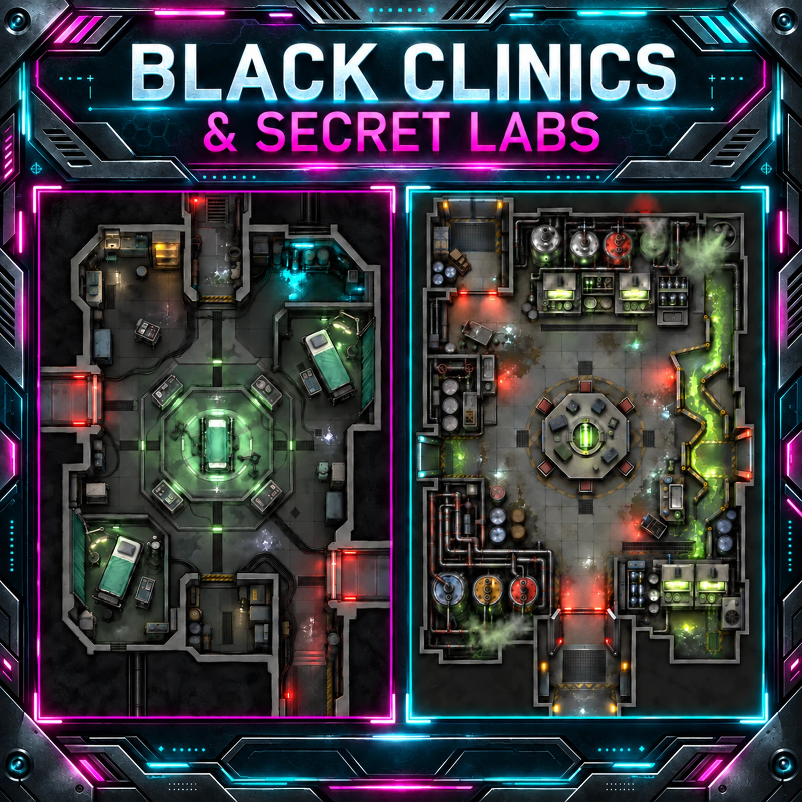 Aperçu du produit RPG Cyberpunk Maps 6