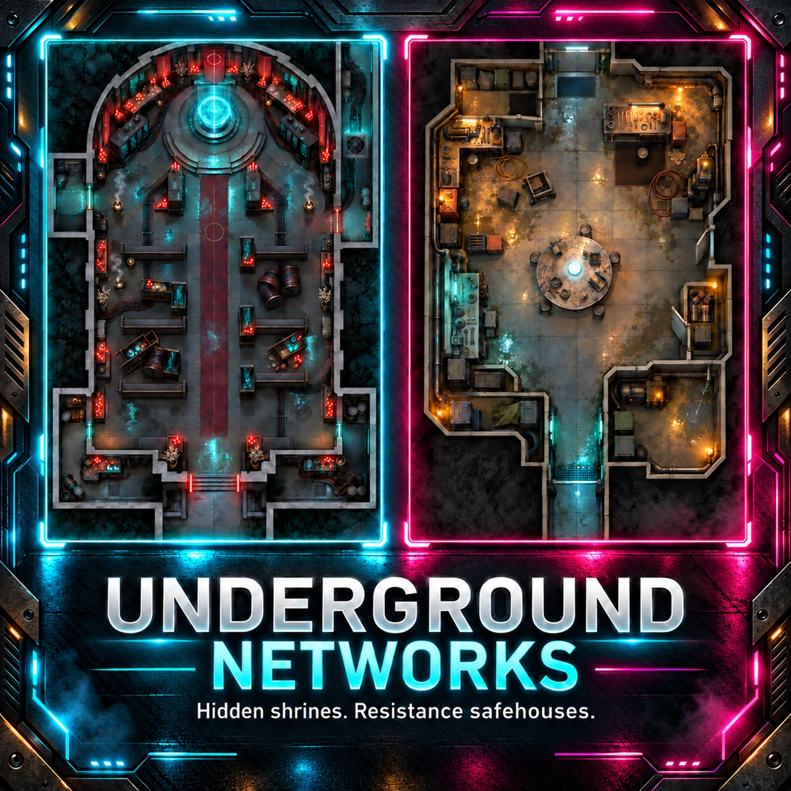 Aperçu du produit RPG Cyberpunk Maps 1