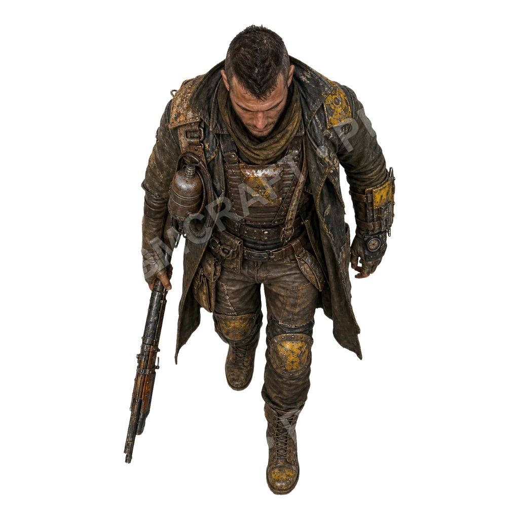 Ruin Scavengers 08 top-down token preview