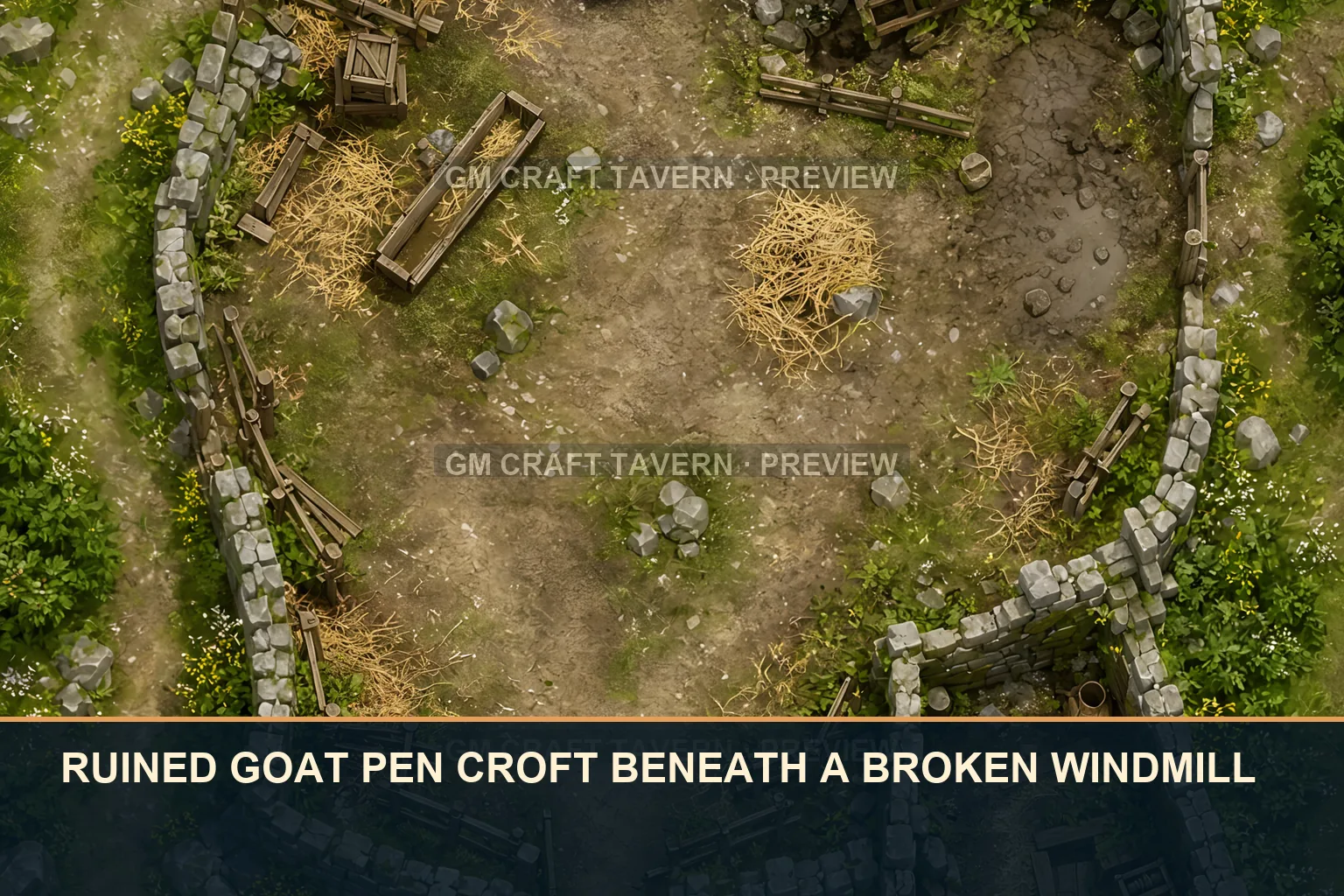 Ruined Hamlets & Crofts product preview 3