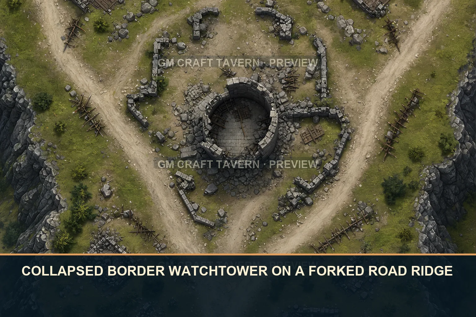 Ruined Watch Posts & Forts product preview 1