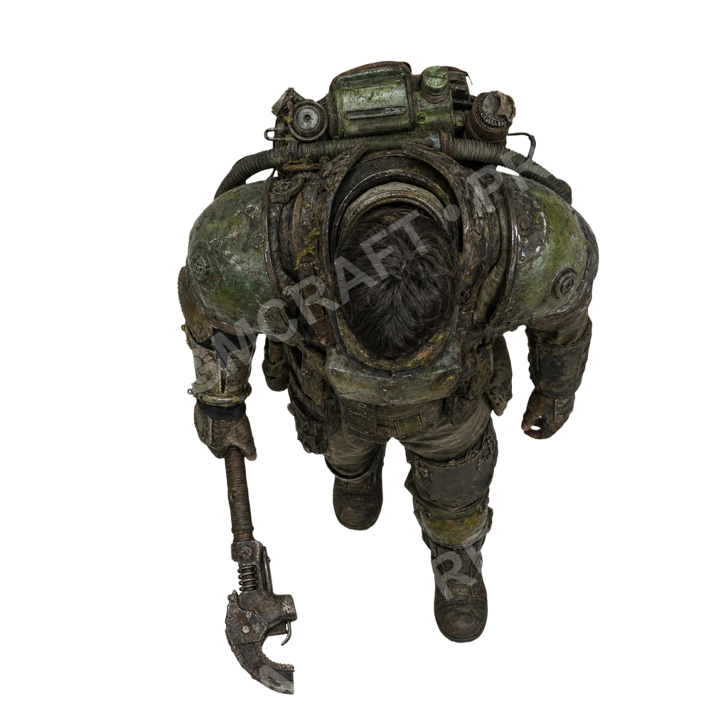 Salvaged Power Armor 25 top-down token preview