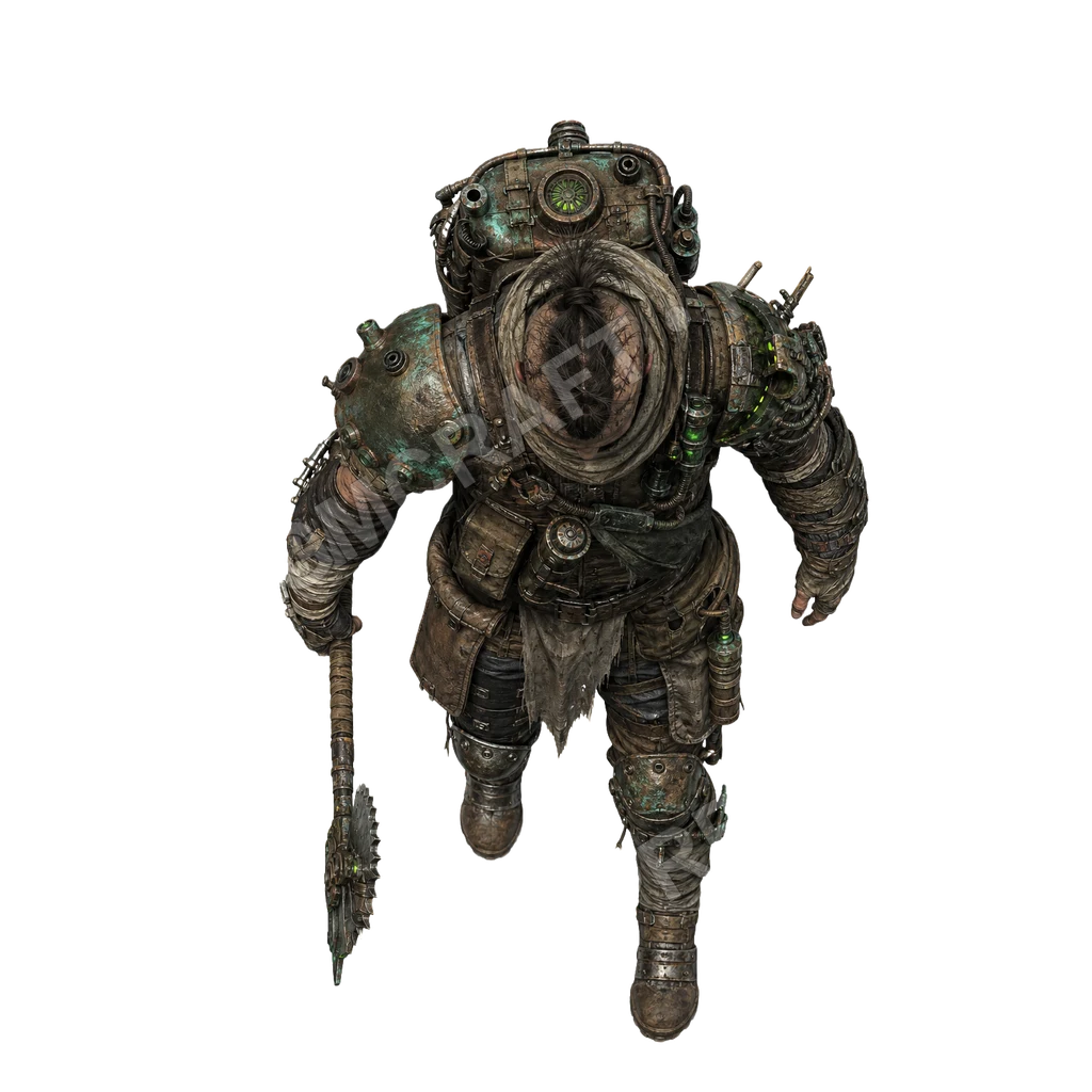 Salvaged Power Armor 36 top-down token preview