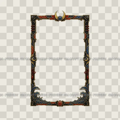 Aperçu du token vu du dessus Border 21