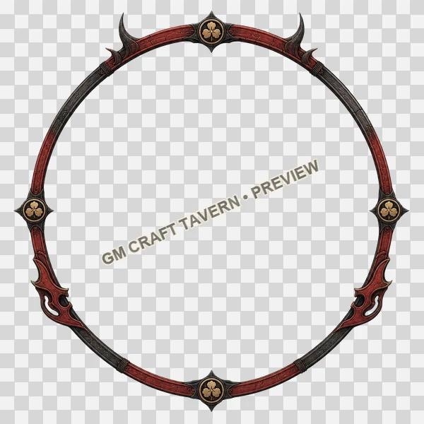 Border 25 top-down token preview