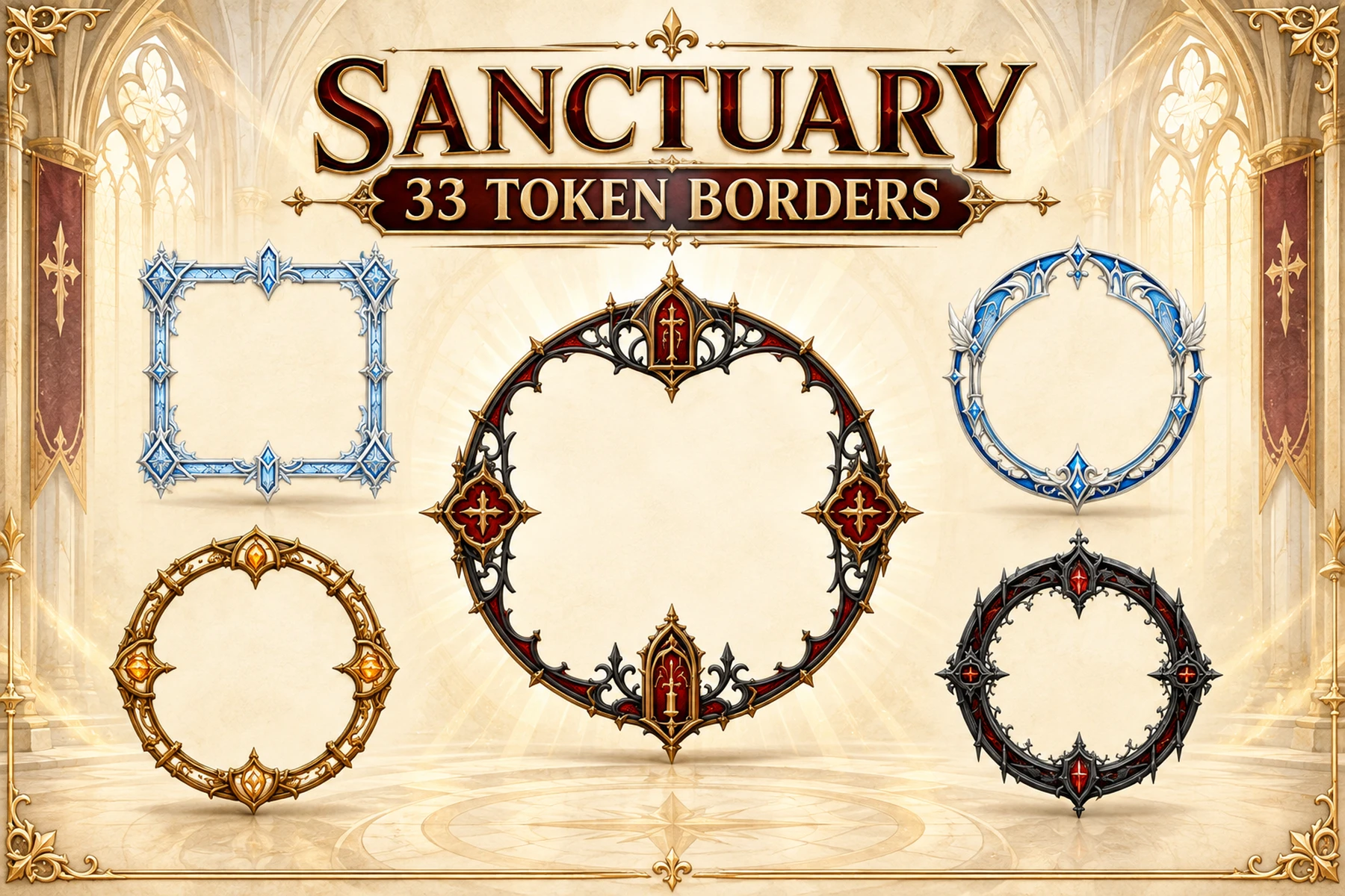 33 Sanctuary Token Borders