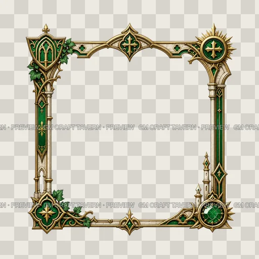 Border 15 top-down token preview