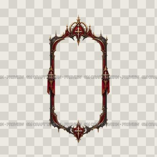 Border 10 top-down token preview