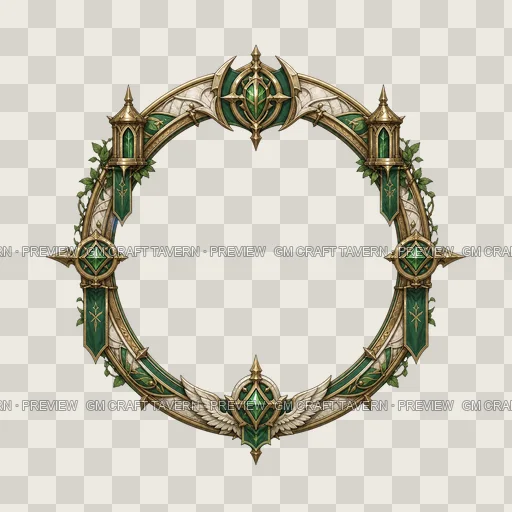 Border 14 top-down token preview